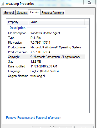 Windows update client event id 20